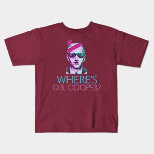 Where’s D.B. Cooper Kids T-Shirt